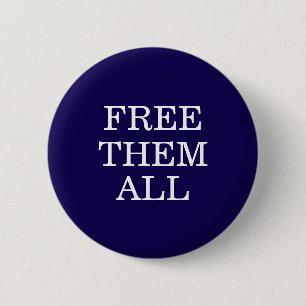 Bóton Redondo 5.08cm Sinal de Protesto Anti ICE Político