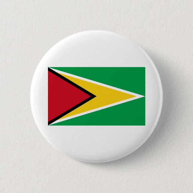 Bóton Redondo 5.08cm Sinalizador da Guiana (Frente)