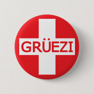 Bóton Redondo 5.08cm Sinalizador de Suiça Gruezi