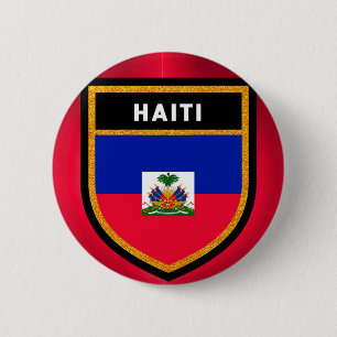 Bóton Redondo 5.08cm Sinalizador do Haiti