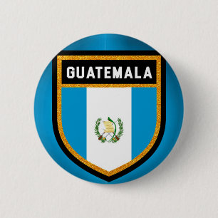 Bóton Redondo 5.08cm Sinalizador Guatemala