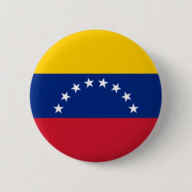 Bóton Redondo 5.08cm Sinalizador Venezuela (Frente)