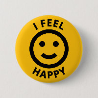 Sinto Feliz Emoji Amarelo Emoji Rosto Emoção