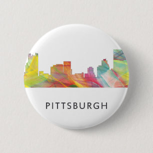 BÓTON REDONDO 5.08CM SKYLINE WB1- DE PITTSBURGH PENSILVÂNIA
