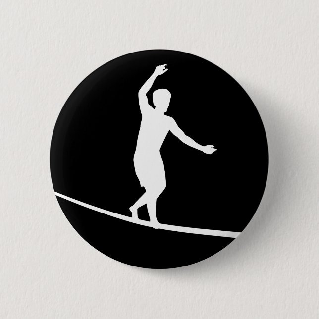 Bóton Redondo 5.08cm Slackline (Frente)