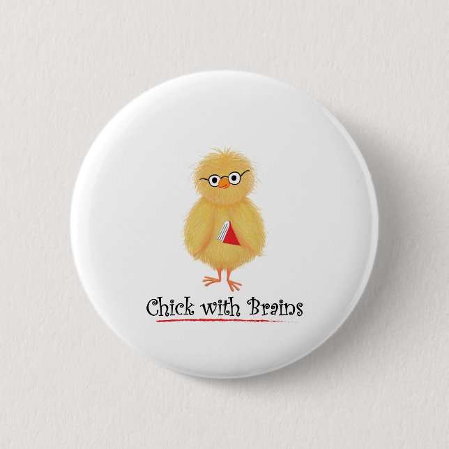 Bóton Redondo 5.08cm SmartChick (Frente)