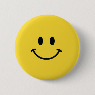 Bóton Redondo 5.08cm Smiley face autêntico