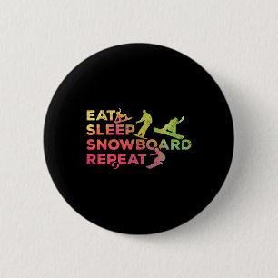 Bóton Redondo 5.08cm Snowboard Comer Sleep Snowboard Repetir I Snowboar