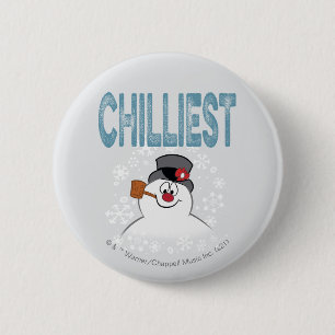 Bóton Redondo 5.08cm Snowman™ congelado   Chilliest