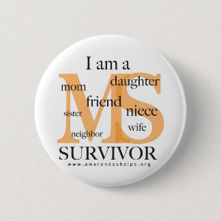 Bóton Redondo 5.08cm Sobrevivente do MS - fêmea