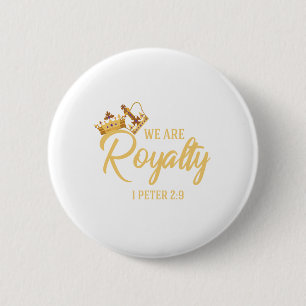 Bóton Redondo 5.08cm Somos a Royalty