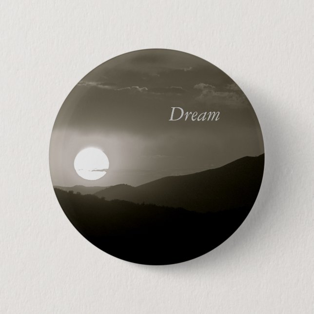 Bóton Redondo 5.08cm Sonhos do luar (Frente)