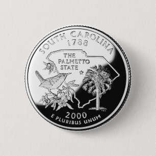 Bóton Redondo 5.08cm South Carolina
