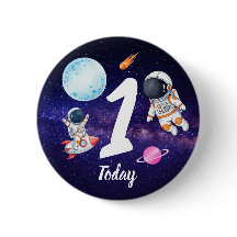 Spaceman and Rockets Birthday