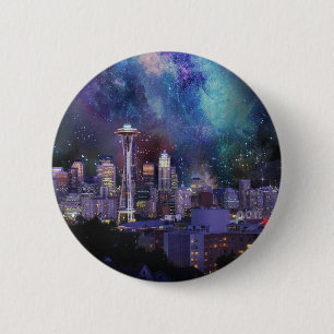 Bóton Redondo 5.08cm Spacey Seattle