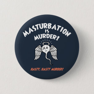 Bóton Redondo 5.08cm Spermicide! Em flagrante!