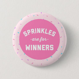 Bóton Redondo 5.08cm Sprinkles é para citações engraçadas dos