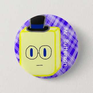 Bóton Redondo 5.08cm Sr. Butterson Botão