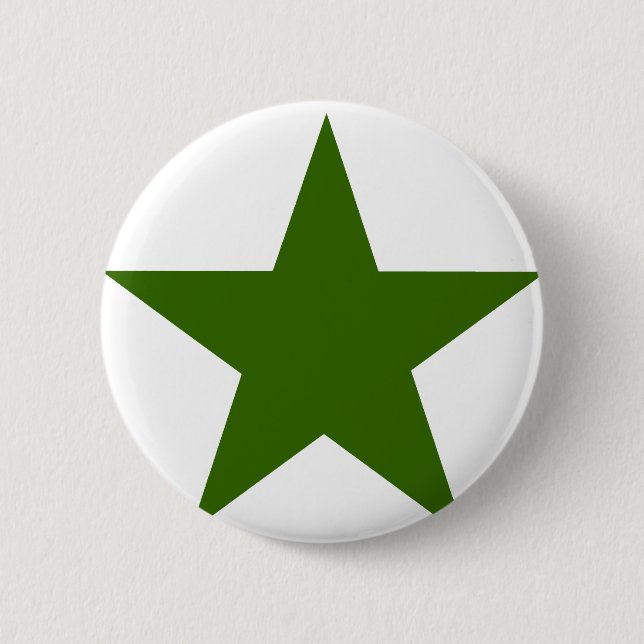 Bóton Redondo 5.08cm Star GreenDark O MUSEUM Zazzle dá presentes (Frente)