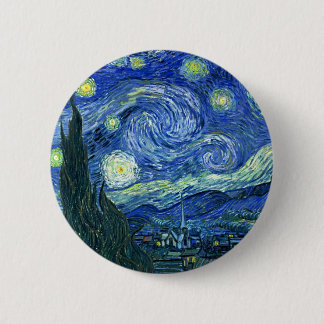 Bóton Redondo 5.08cm Starry Night