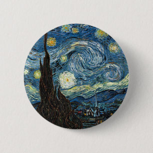 Bóton Redondo 5.08cm Starry Night