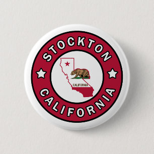 Bóton Redondo 5.08cm Stockton California