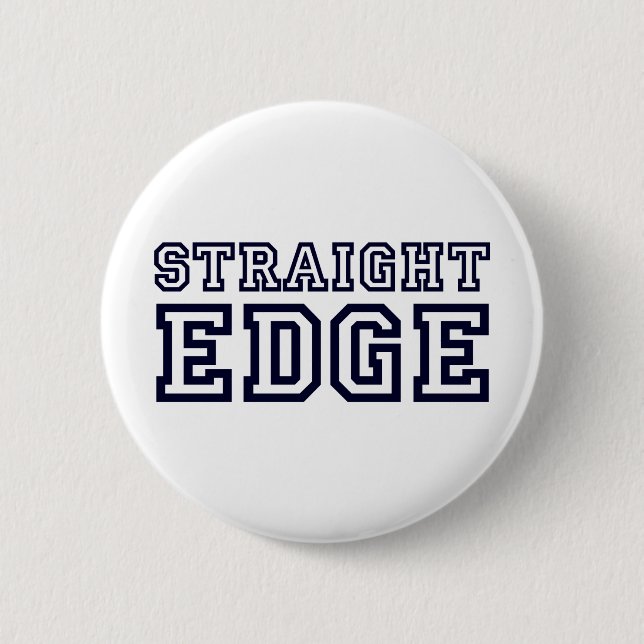 Bóton Redondo 5.08cm StraightEdge (Frente)