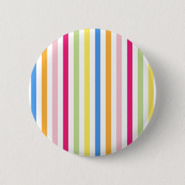 Bóton Redondo 5.08cm Stripes Coloridas