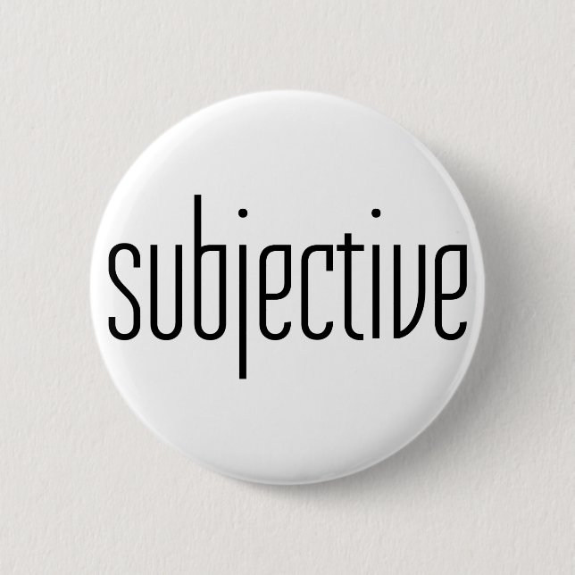 Bóton Redondo 5.08cm subjetivo (Frente)