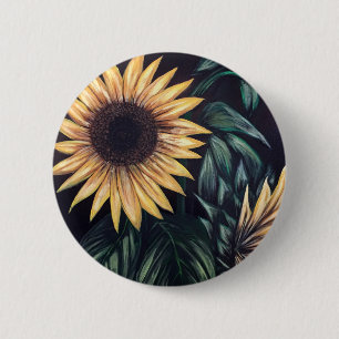 Bóton Redondo 5.08cm Sunflower Life