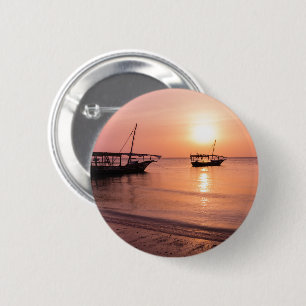 Bóton Redondo 5.08cm Sunset em Zanzibar