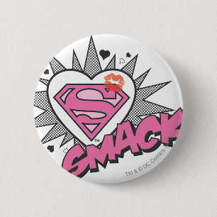 Bóton Redondo 5.08cm Super-Homem - Smack