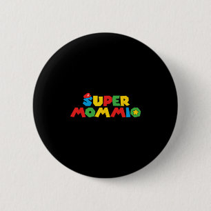 Bóton Redondo 5.08cm Super Mãe Gamer Desencadeada Celebrando o Poder Ma