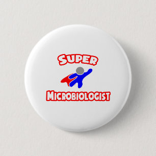 Bóton Redondo 5.08cm Super Microbiólogo