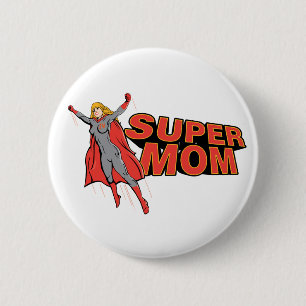 Bóton Redondo 5.08cm Supermom