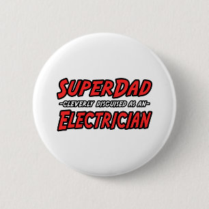 Bóton Redondo 5.08cm SuperPai... eletricista