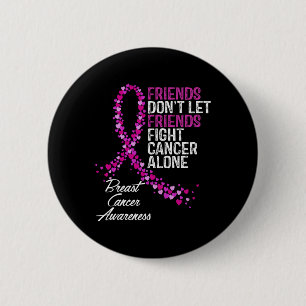 Bóton Redondo 5.08cm Suporte de Combate à Consciência do cancer