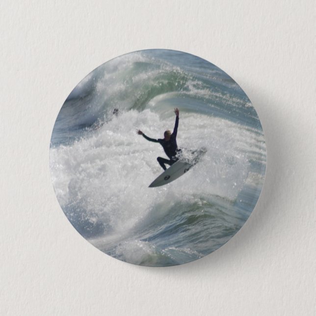 Bóton Redondo 5.08cm Surfin (Frente)