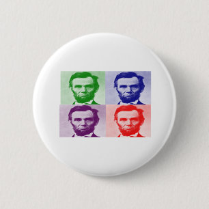 Bóton Redondo 5.08cm T-shirt & presentes de Abraham Lincoln