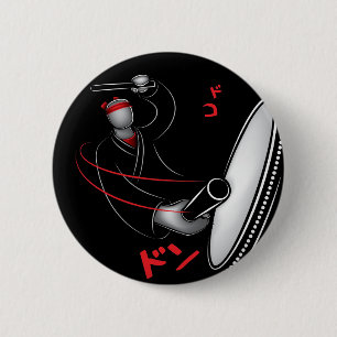 Bóton Redondo 5.08cm Taiko - DoKo Don