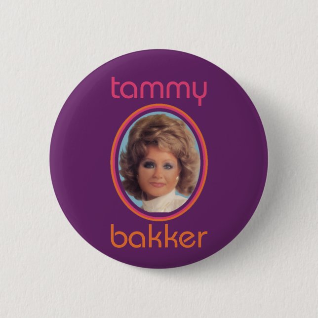 Bóton Redondo 5.08cm Tammy Bakker (Frente)