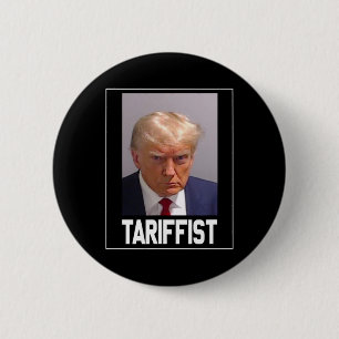 Bóton Redondo 5.08cm Tarifário Anti-Trump