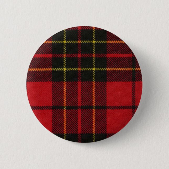 Bóton Redondo 5.08cm Tartan de Brodie do clã (Frente)