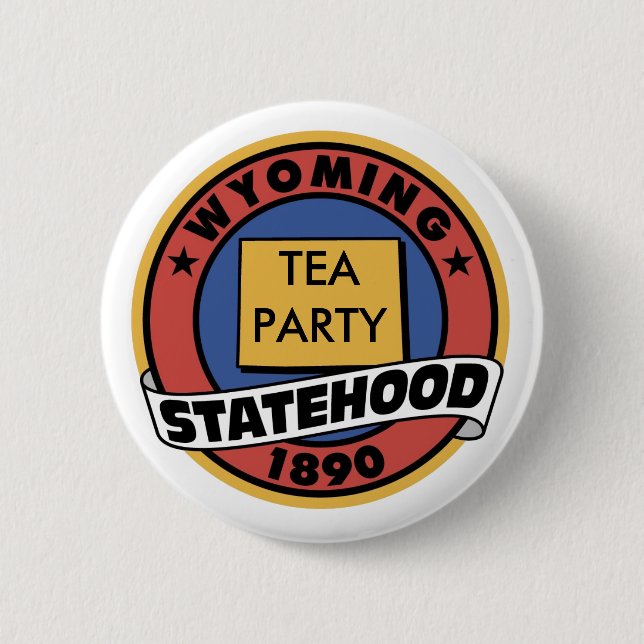 BÓTON REDONDO 5.08CM TEA PARTY (Frente)