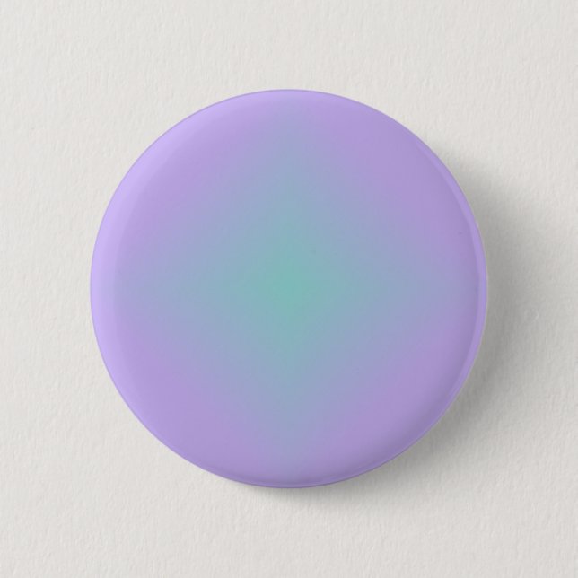 Bóton Redondo 5.08cm Teal Lavender Glow (Frente)