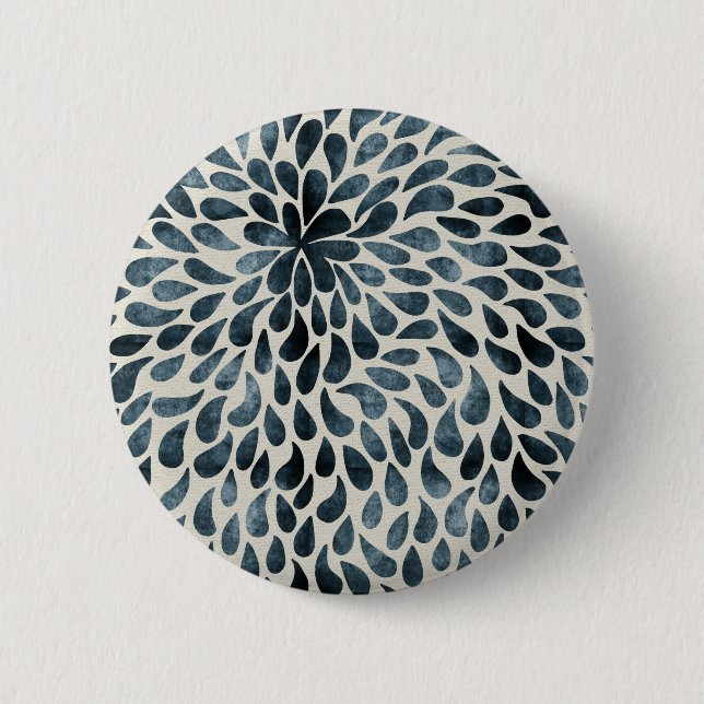 Bóton Redondo 5.08cm Teardrop Petals (Frente)