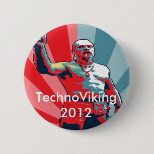 Bóton Redondo 5.08cm TechnoViking 2012