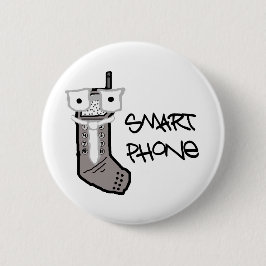 Bóton Redondo 5.08cm Telefone "esperto"