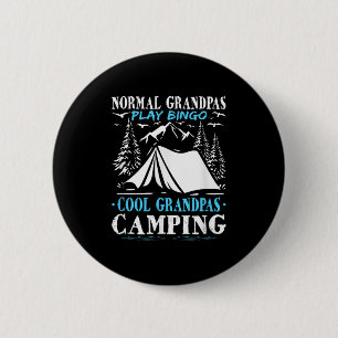 Bóton Redondo 5.08cm Tenda de Acampamento dos Avôs Legais Natureza Cami
