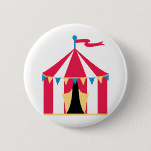 Bóton Redondo 5.08cm Tenda do circus